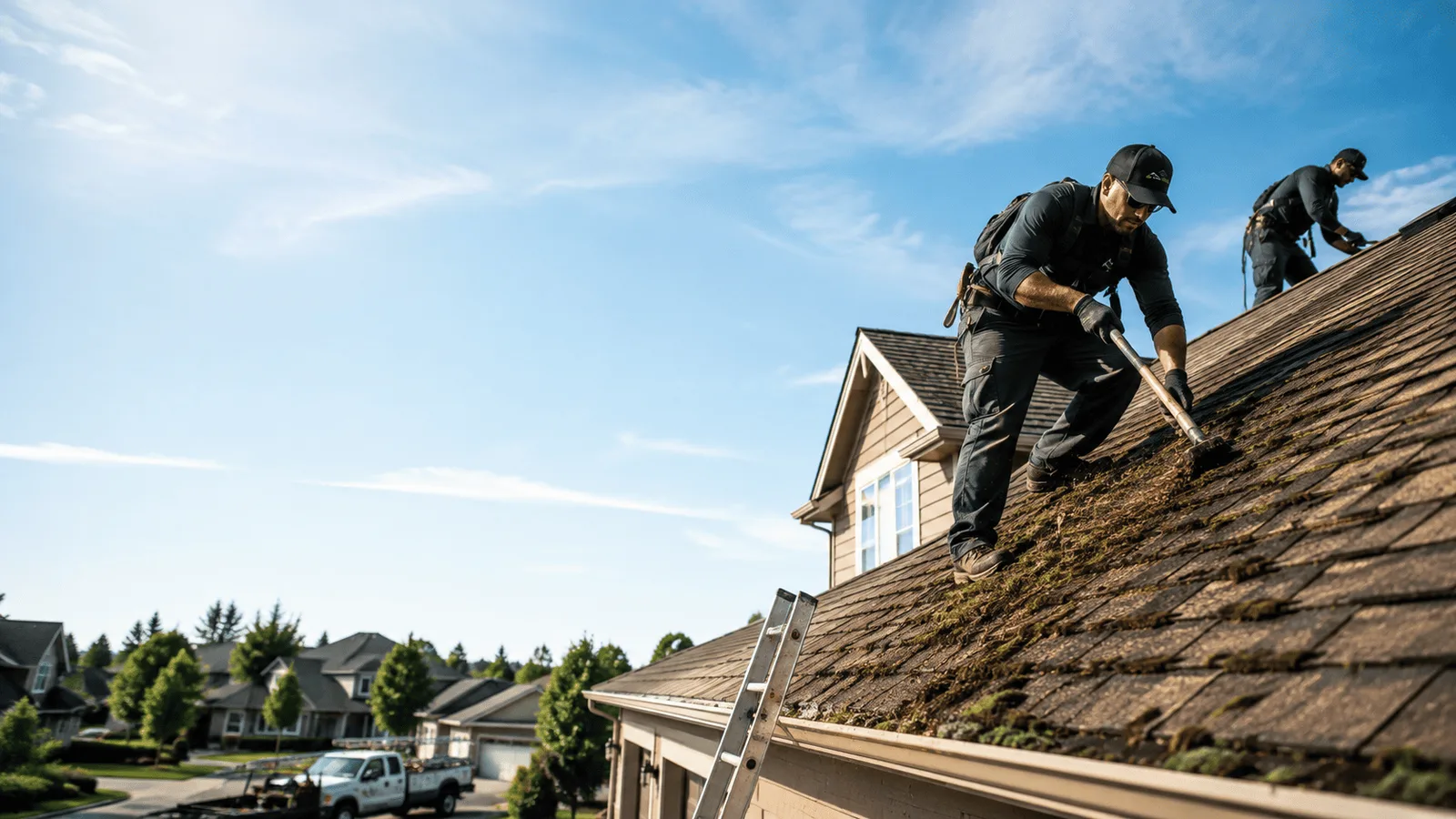 Roof Moss Removal in Albany, OK near me